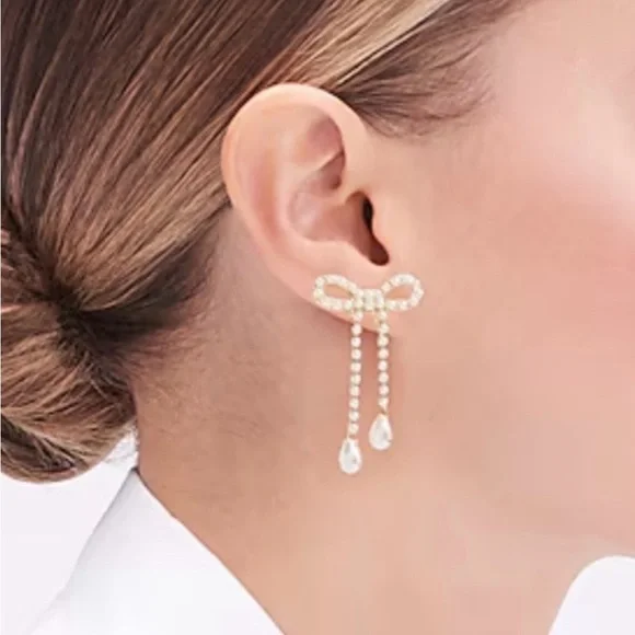 🆕J. Crew Bow Earrings - Picture 4 of 10